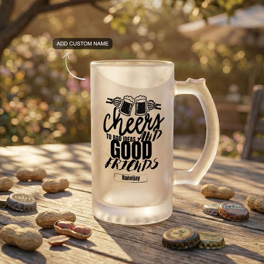 Cheers to Us - Custom Frosted Beer Mug