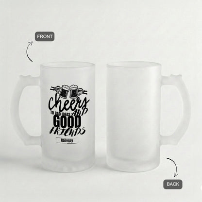 Cheers to Us - Custom Frosted Beer Mug