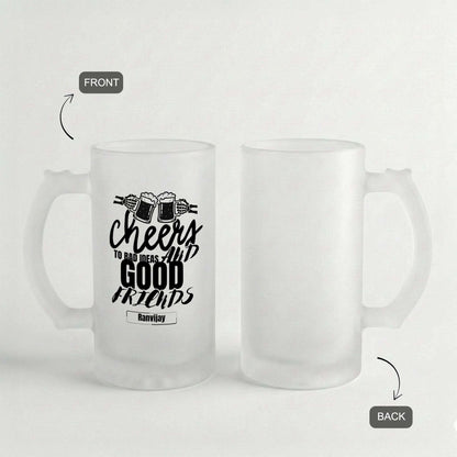 Cheers to Us - Custom Frosted Beer Mug