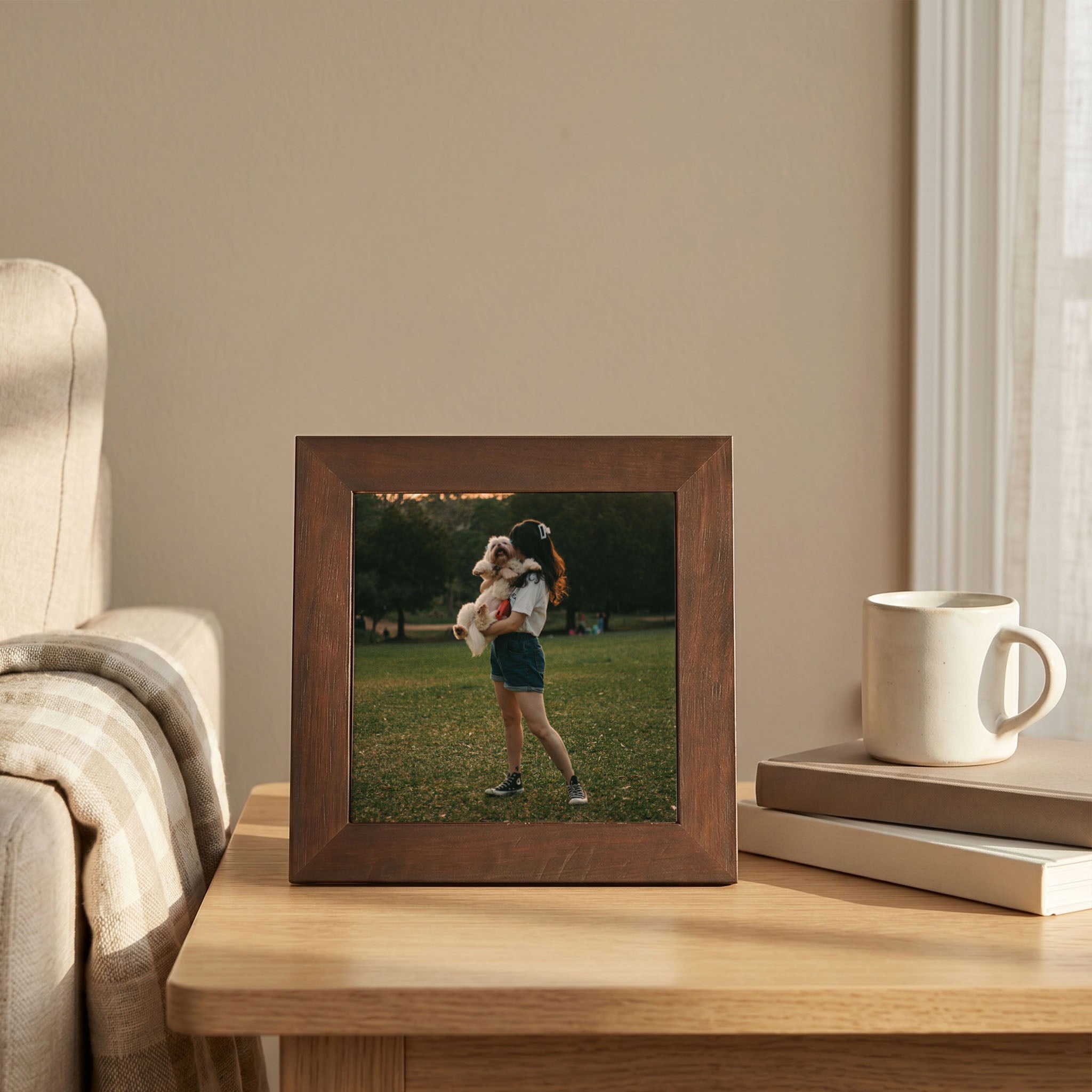 Custom Framed Ceramic Tile