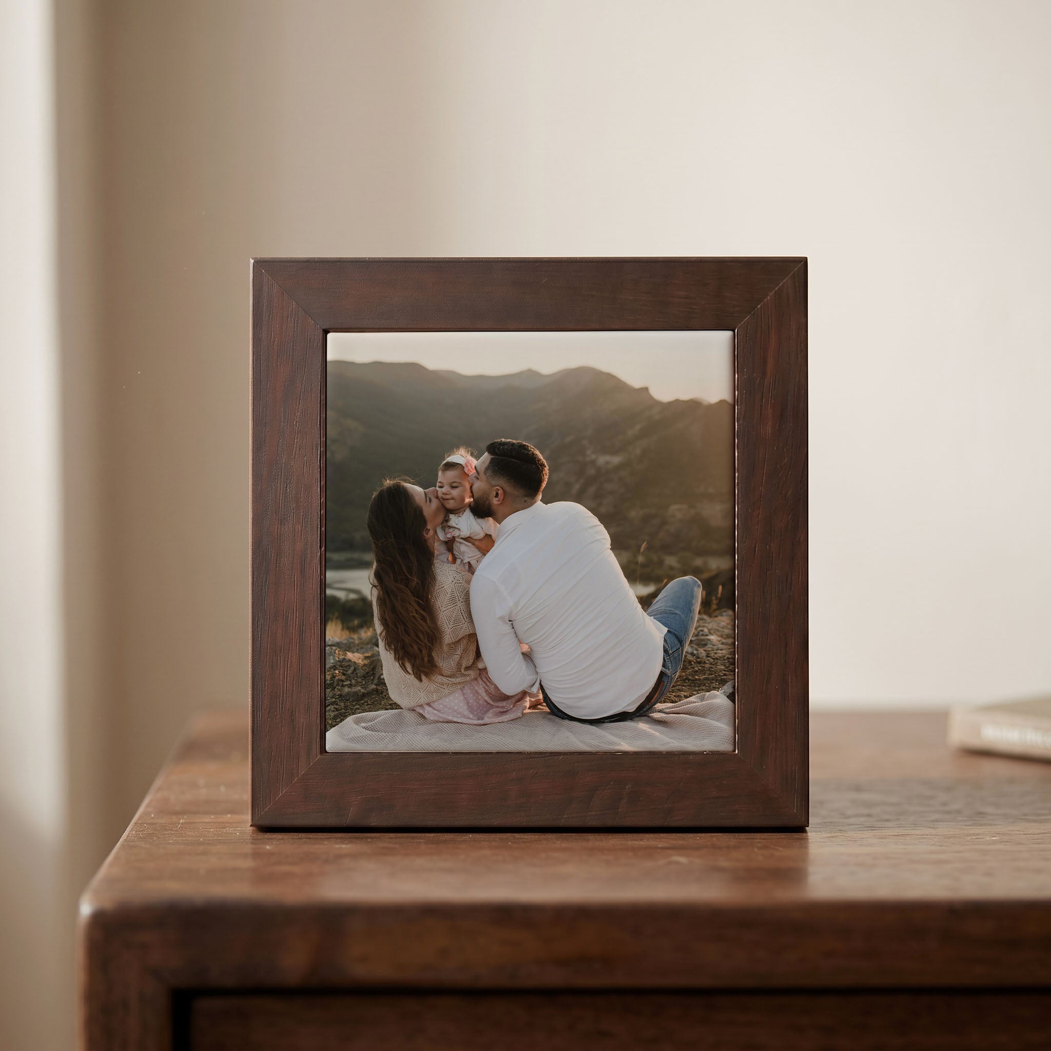 Custom Framed Ceramic Tile
