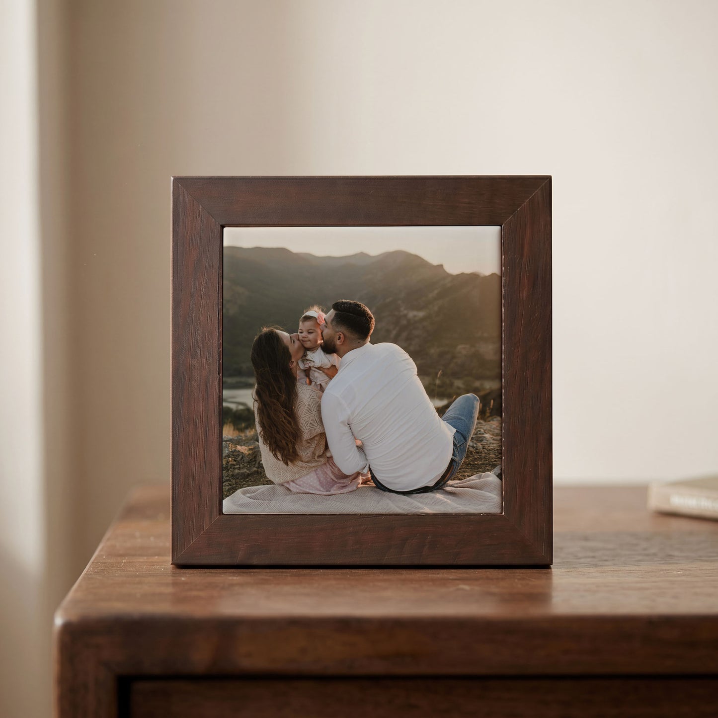 Custom Framed Ceramic Tile