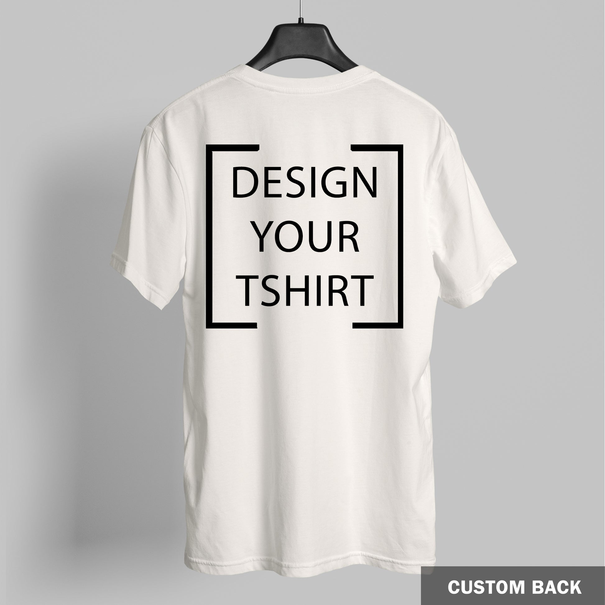 Custom Front & Back Print - Men's Oversized T-Shirt