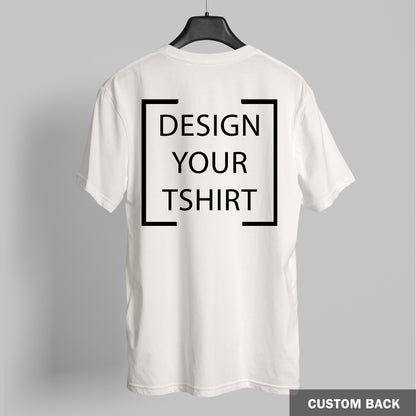 Custom Front & Back Print - Men's Oversized T-Shirt