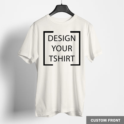 Custom Front & Back Print - Men's Oversized T-Shirt