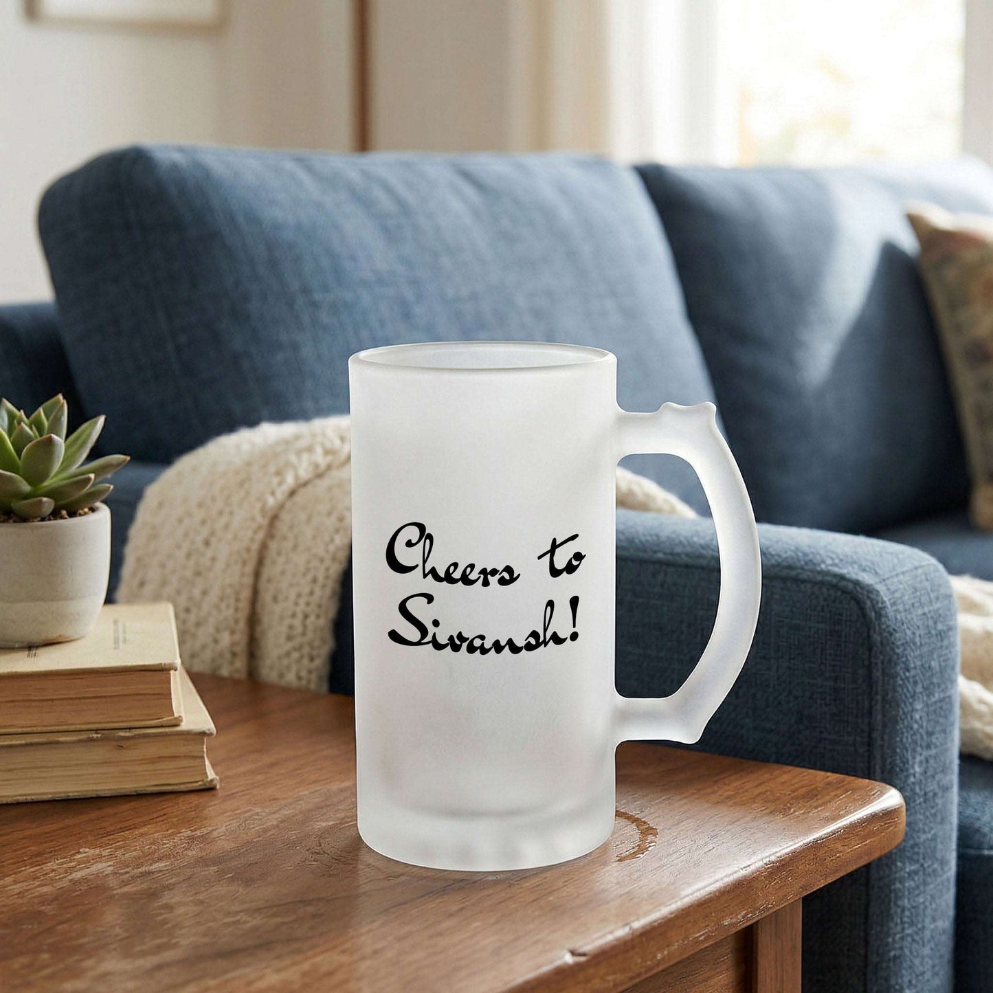 Custom Frosted Beer Mug