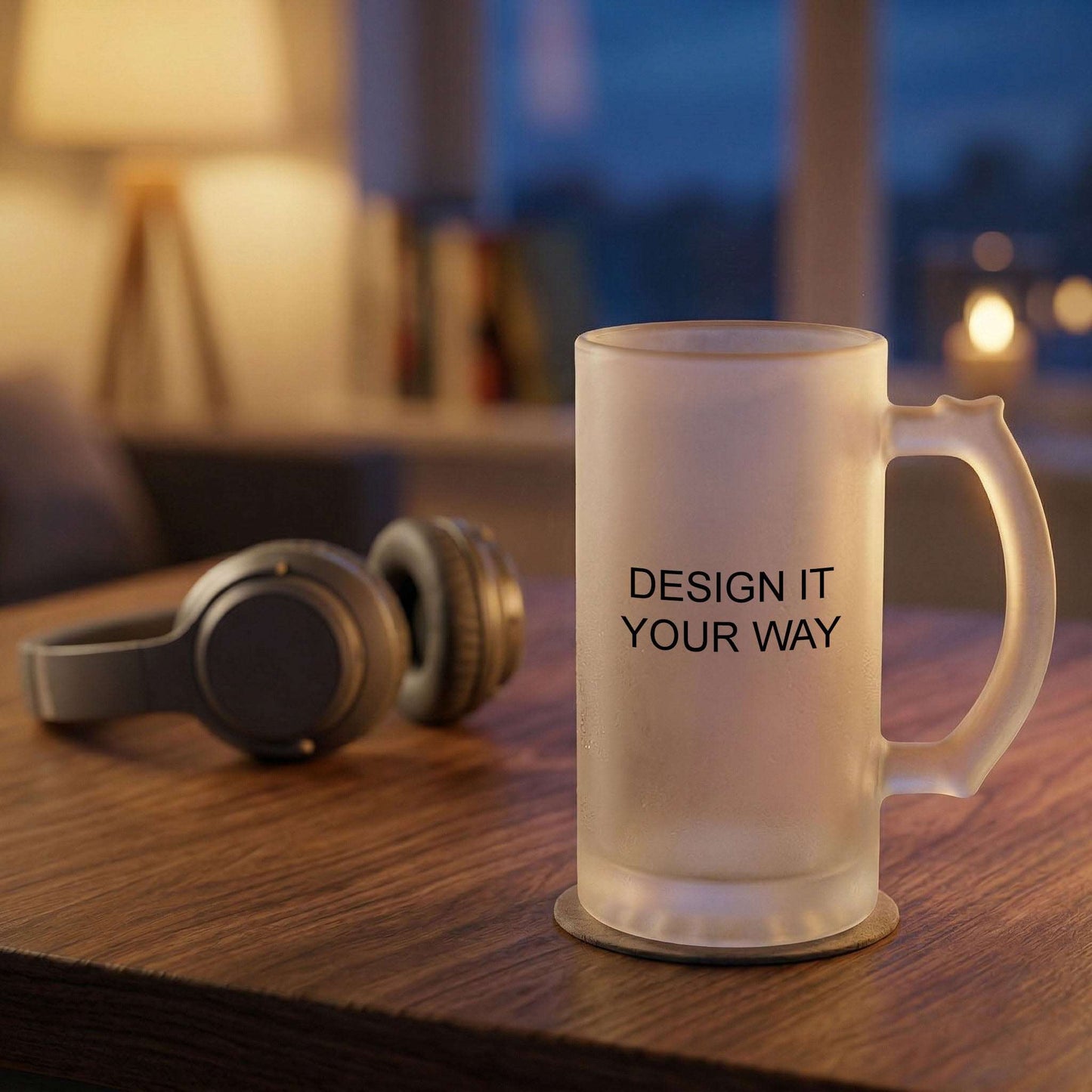 Custom Frosted Beer Mug
