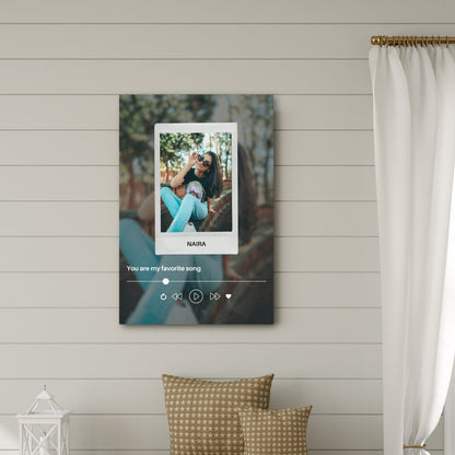 Favorite Song – Custom Metal Print