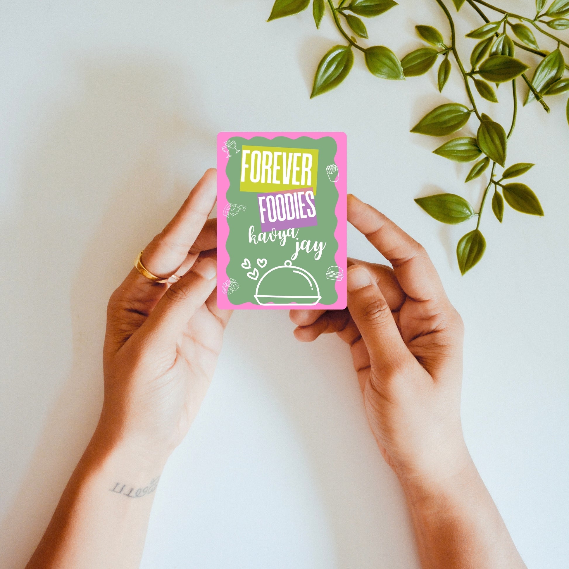 Forever Foodies - Custom Fridge Magnet
