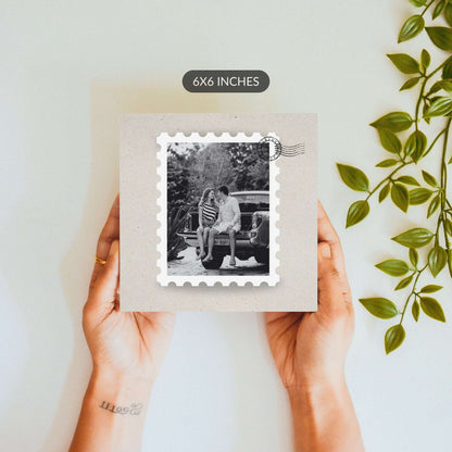 Stamped in Time – Custom Photo Ceramic Tile