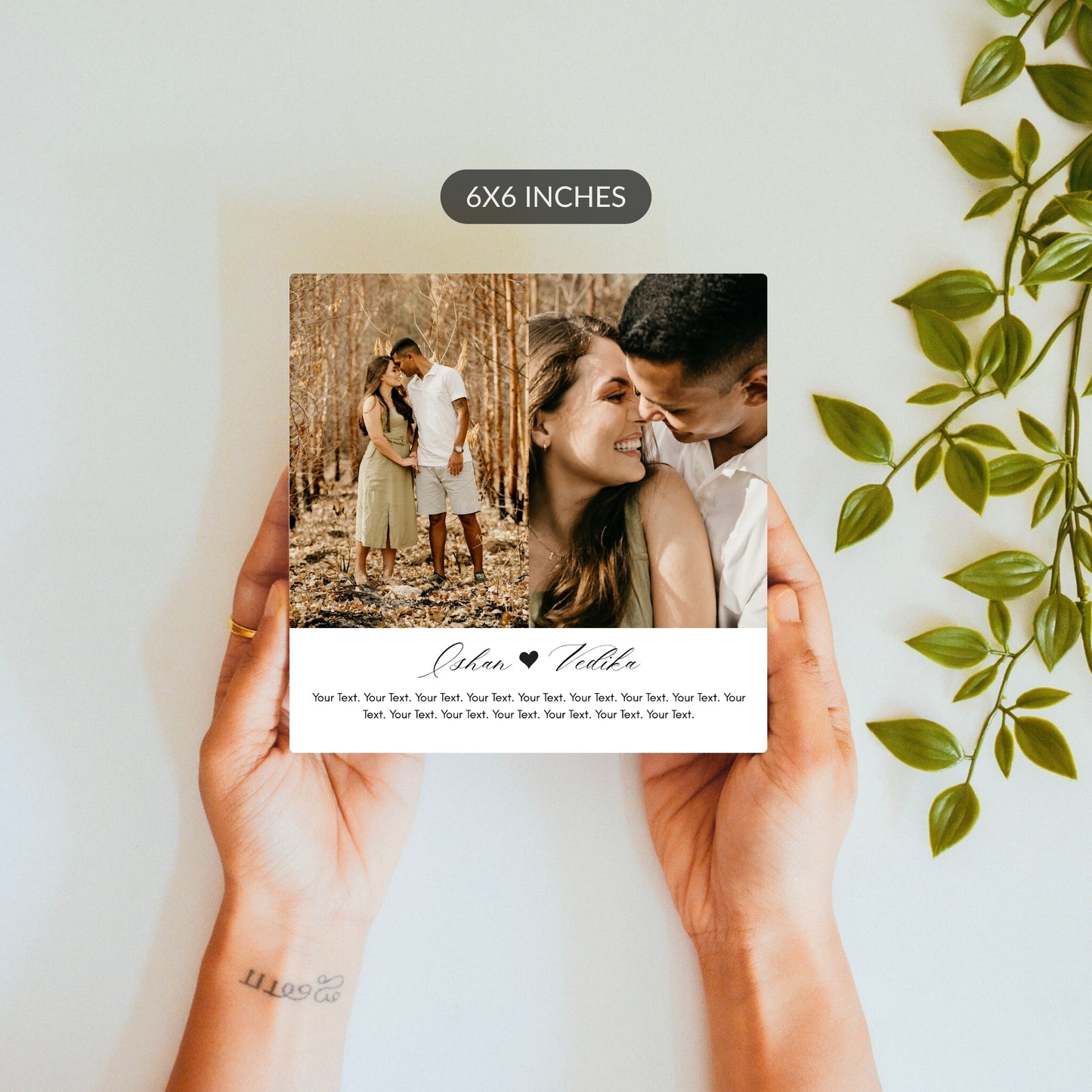 Two Moments, One Story  – Custom Ceramic Tile