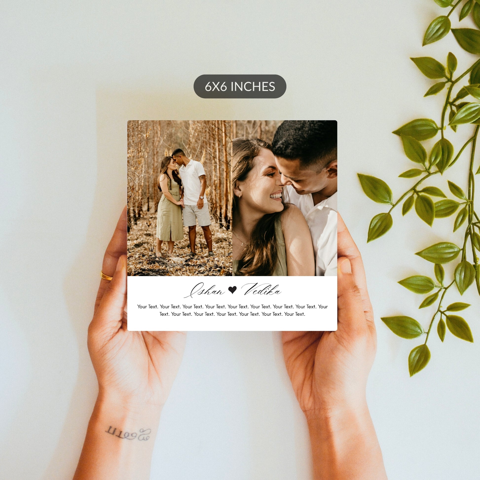 Two Moments, One Story  – Custom Ceramic Tile