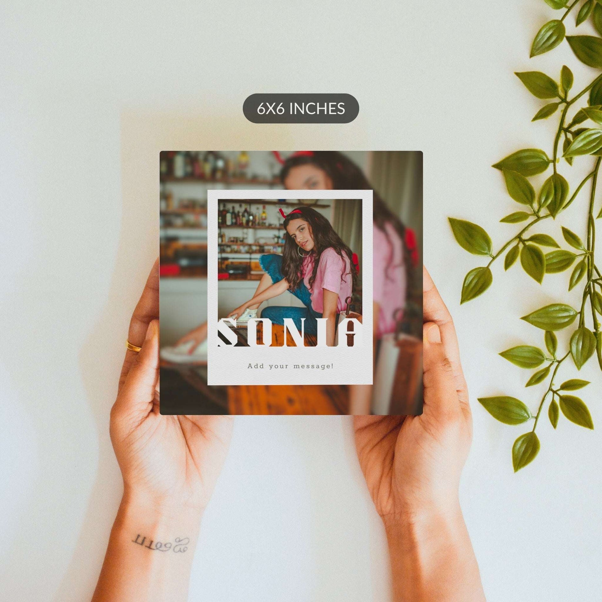 Timeless Polaroid – Custom Ceramic Tile