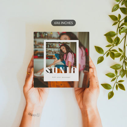 Timeless Polaroid – Custom Ceramic Tile