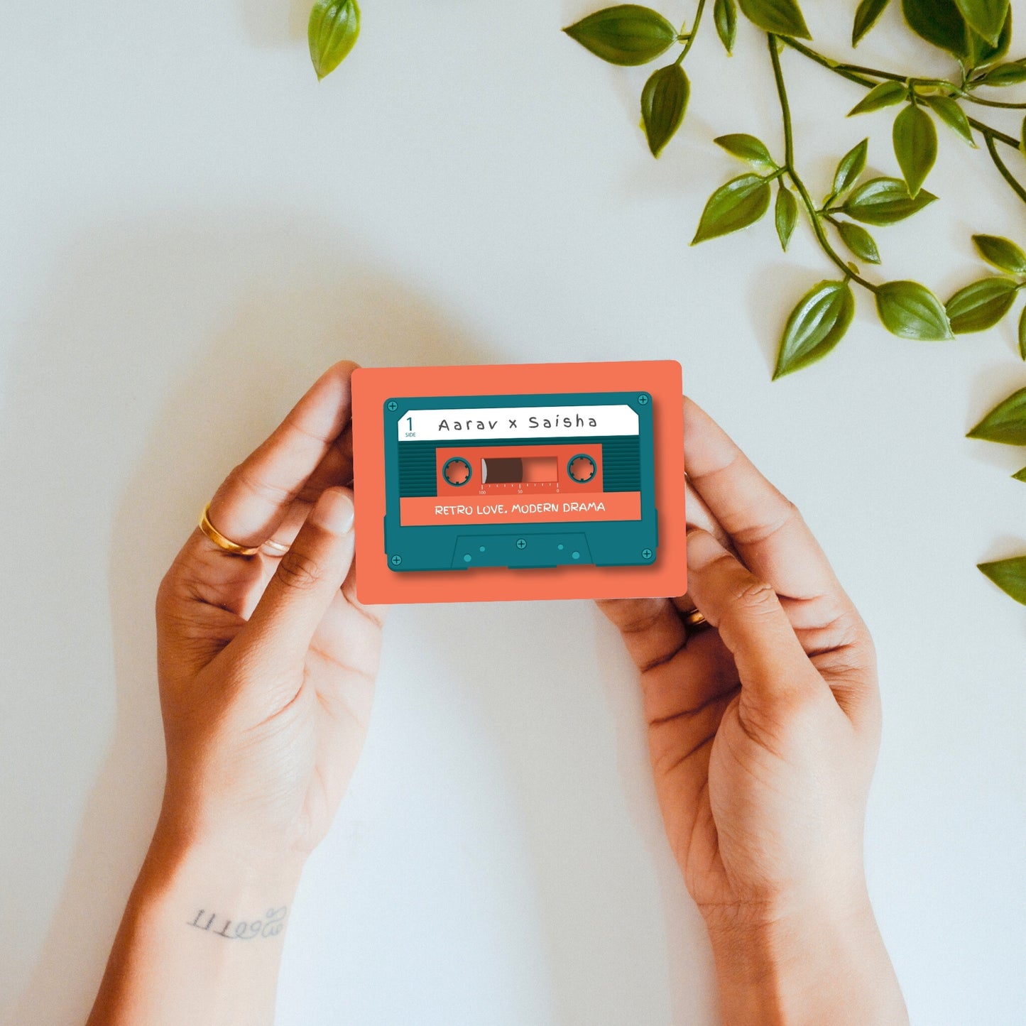 Retro Love - Custom Fridge Magnet