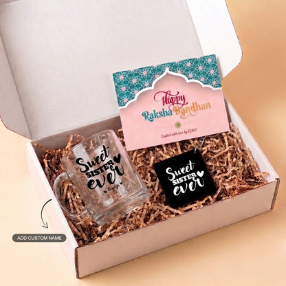 Sweet Sister Ever - Custom Rakhi Hamper