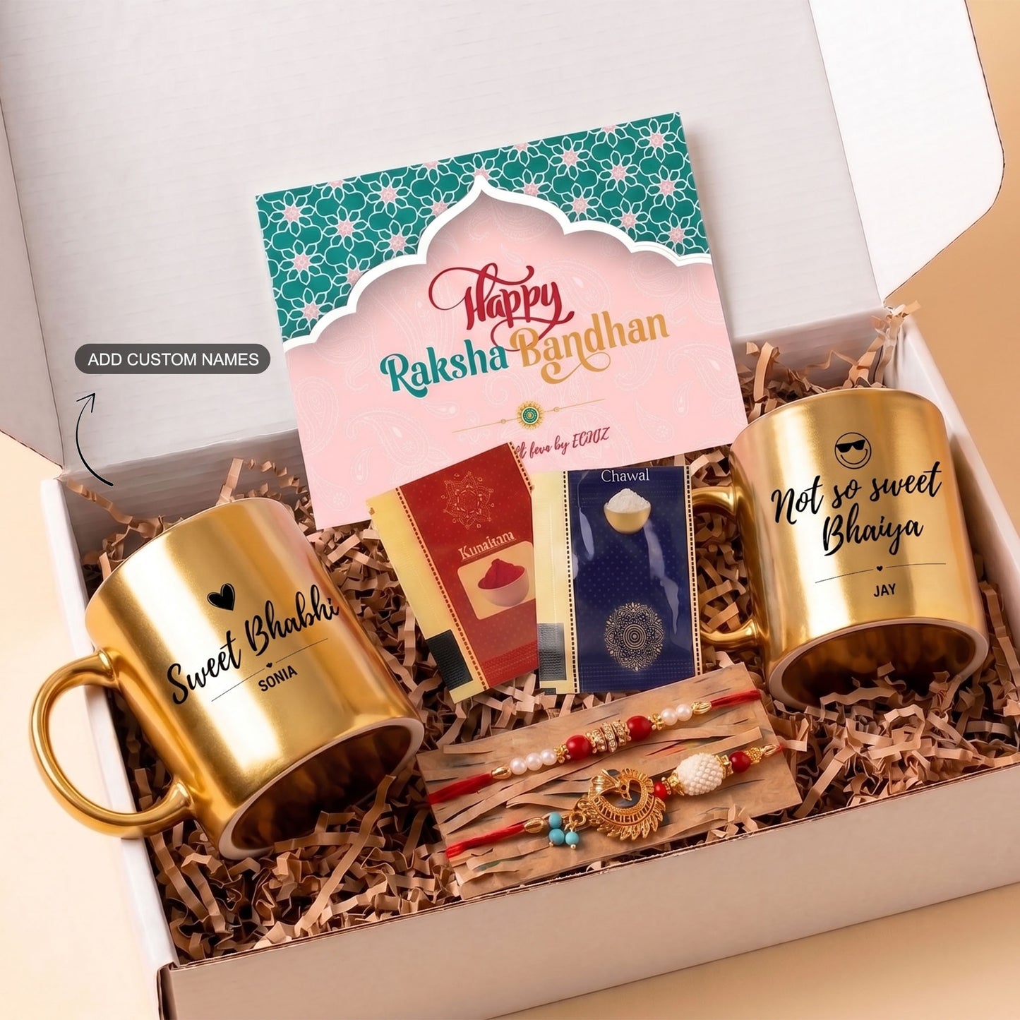 Sweet & Not So Sweet - Custom Rakhi Hamper