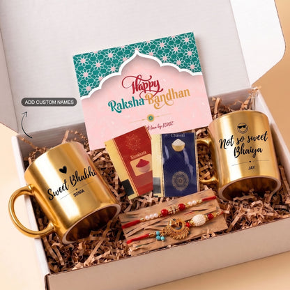 Sweet & Not So Sweet - Custom Rakhi Hamper