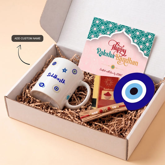 Protected with Love - Custom Rakhi Hamper