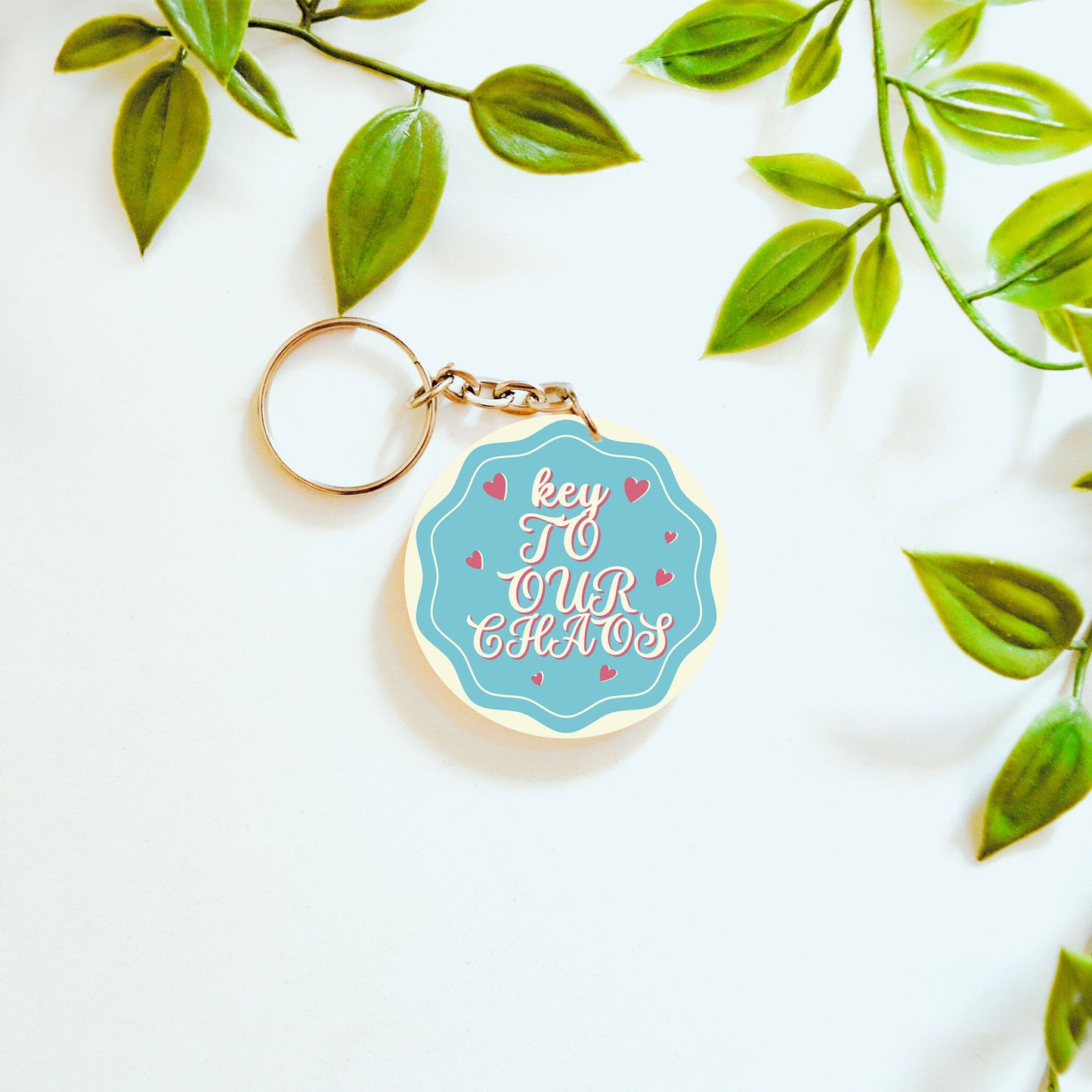 Key to Our Chaos – Custom Acrylic Keychain Bundle (Set of 2)