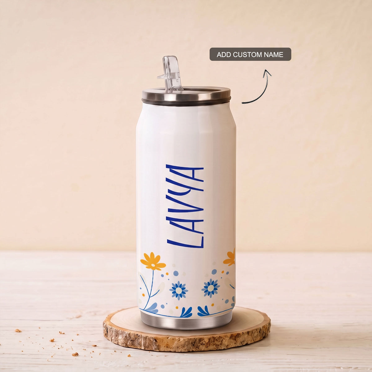 Meadow Mornings - Custom Can Bottle