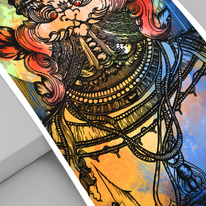 Lord Narsimha Art Print