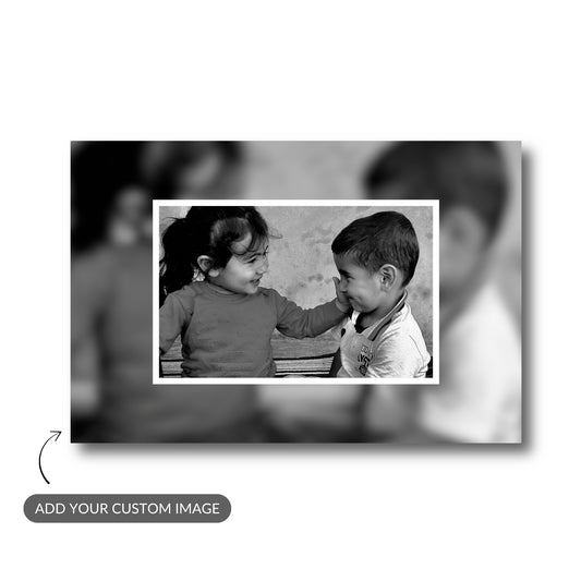Back in Time – Custom Photo Metal Print