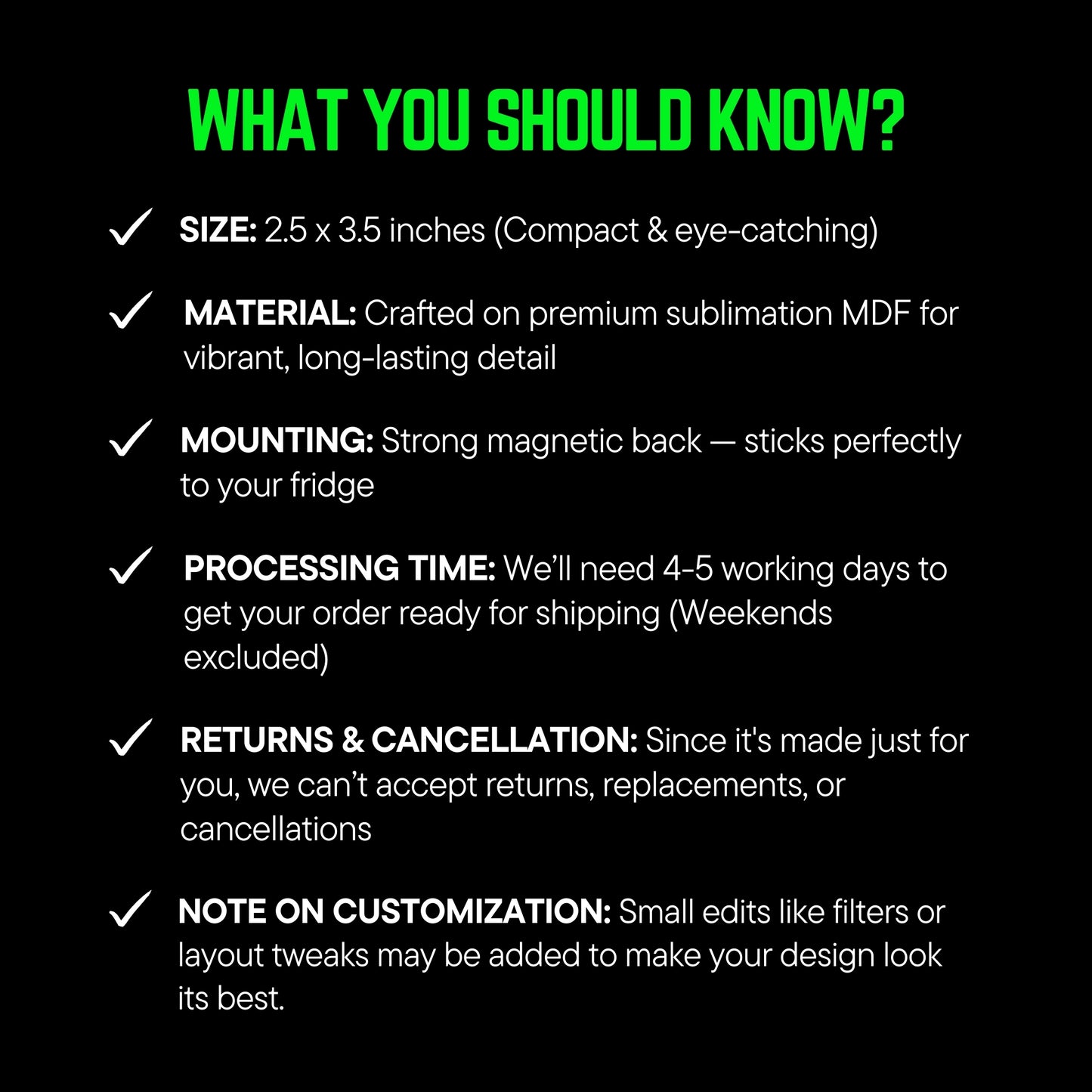 Officially Stuck Together - Custom Fridge Magnet