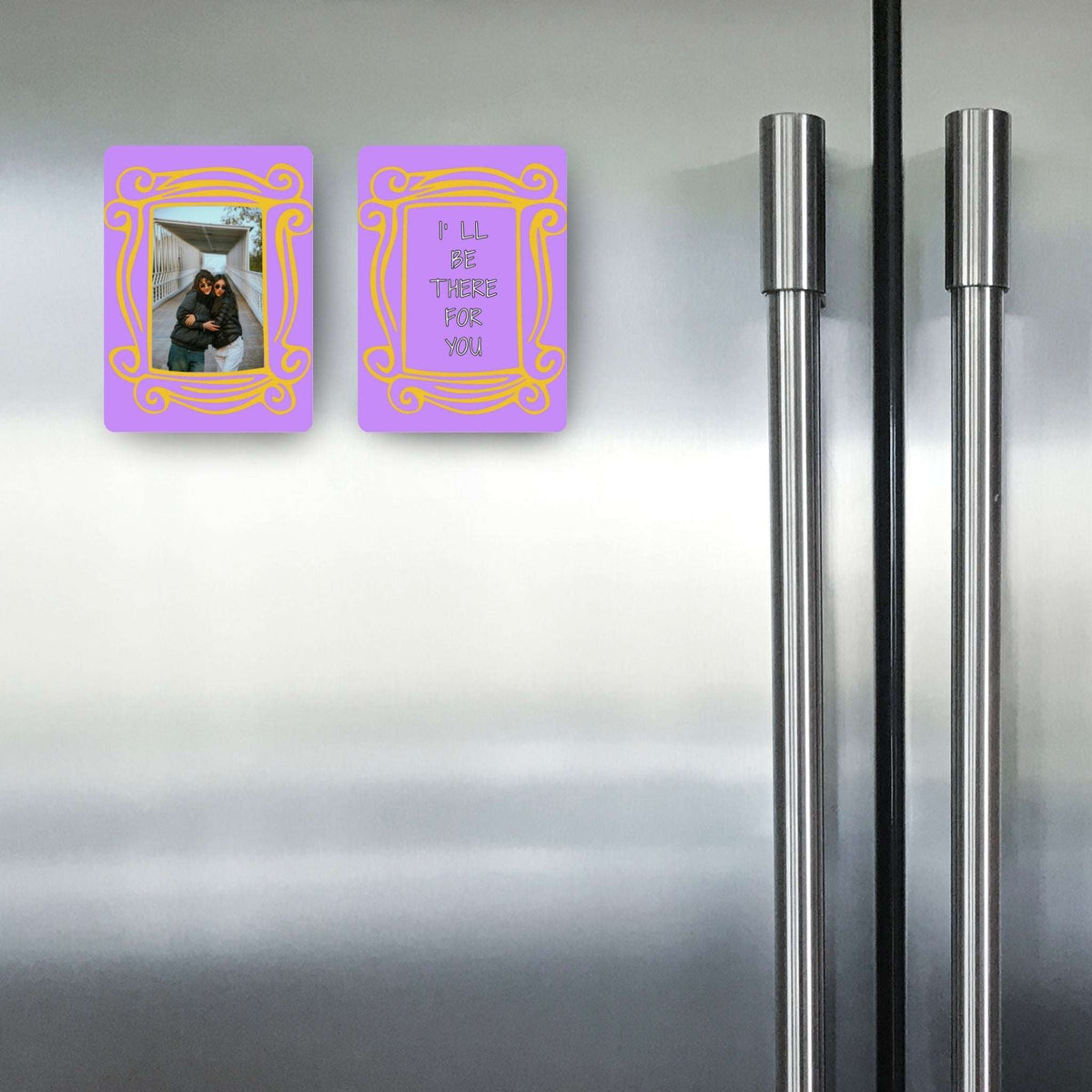 The One With Our Friendship - Custom Fridge Magnet Bundle (Set of 2)