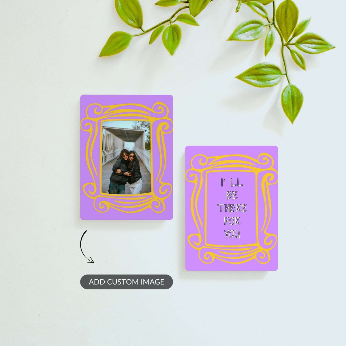 The One With Our Friendship - Custom Fridge Magnet Bundle (Set of 2)