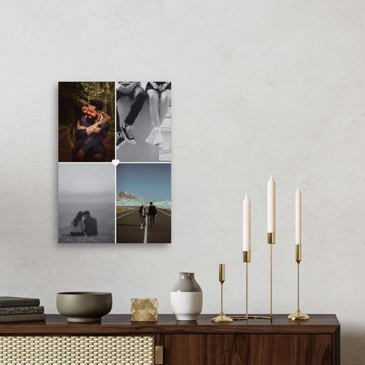 Fourfold Collage – Custom Photo Metal Print