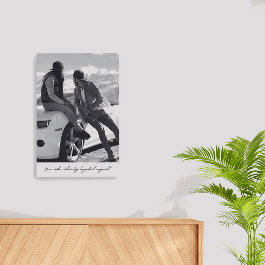 Timeless Touch - Custom Metal Print