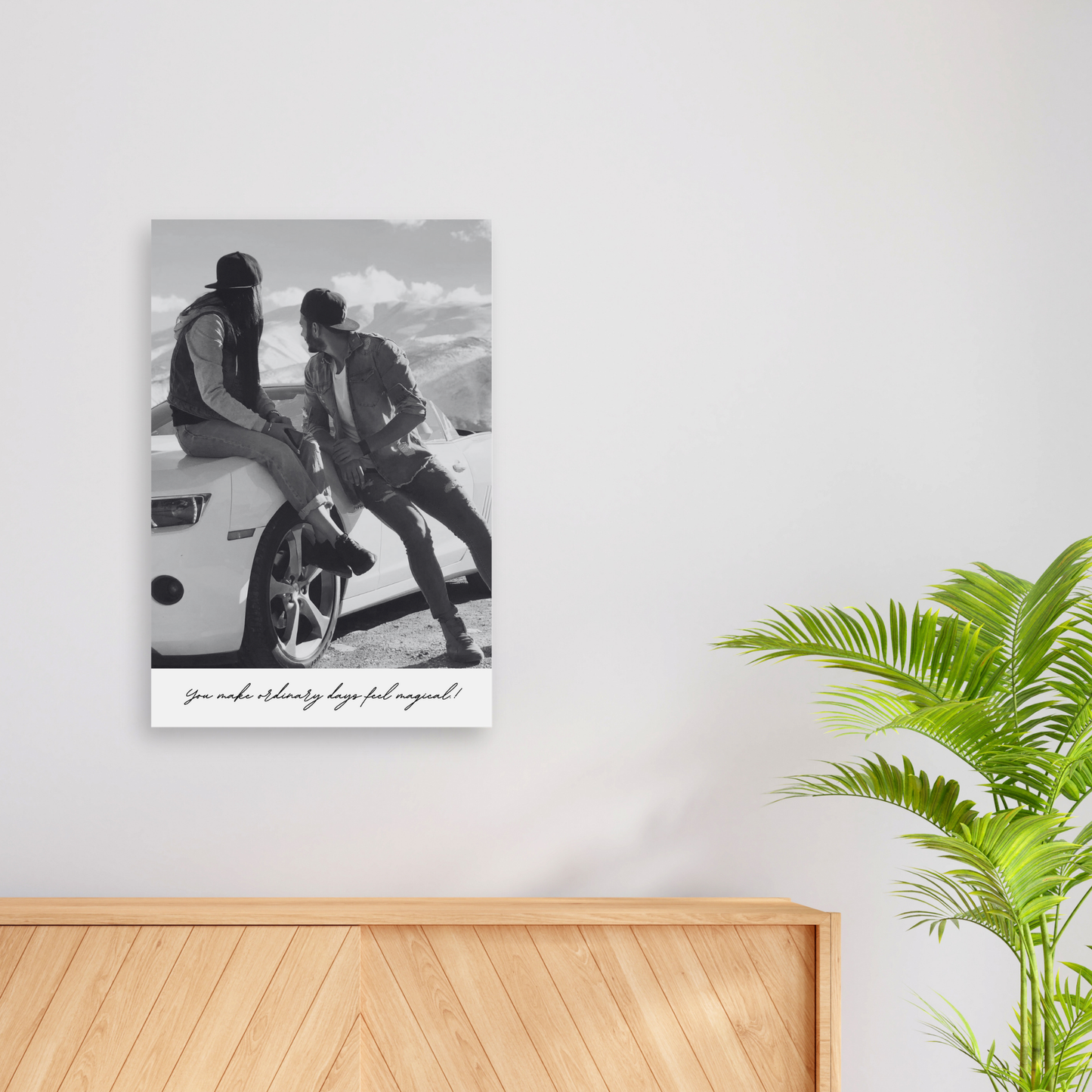Timeless Touch - Custom Metal Print