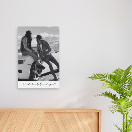 Timeless Touch - Custom Metal Print