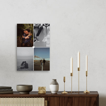 Fourfold Collage – Custom Photo Metal Print