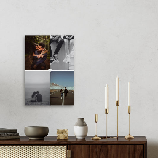 Fourfold Collage – Custom Photo Metal Print