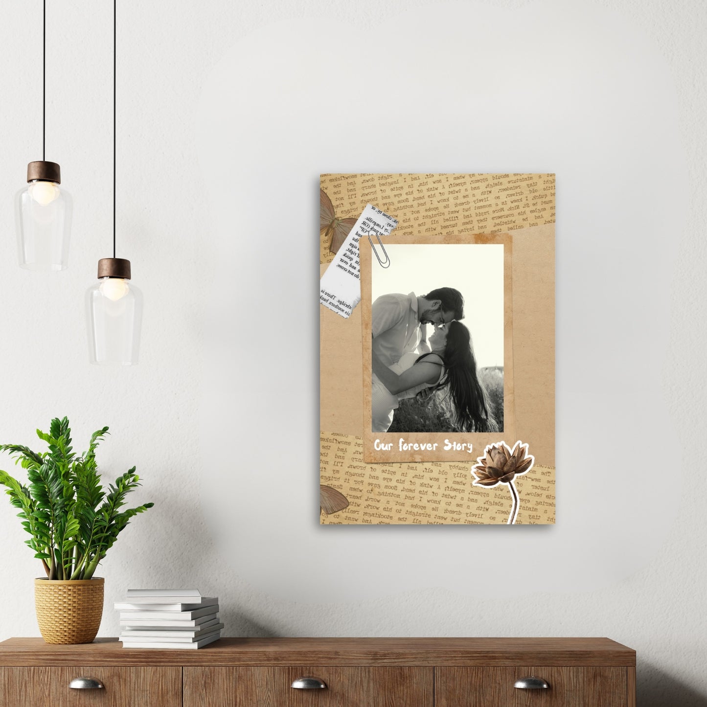 Timeless Bond – Custom Photo Metal Print