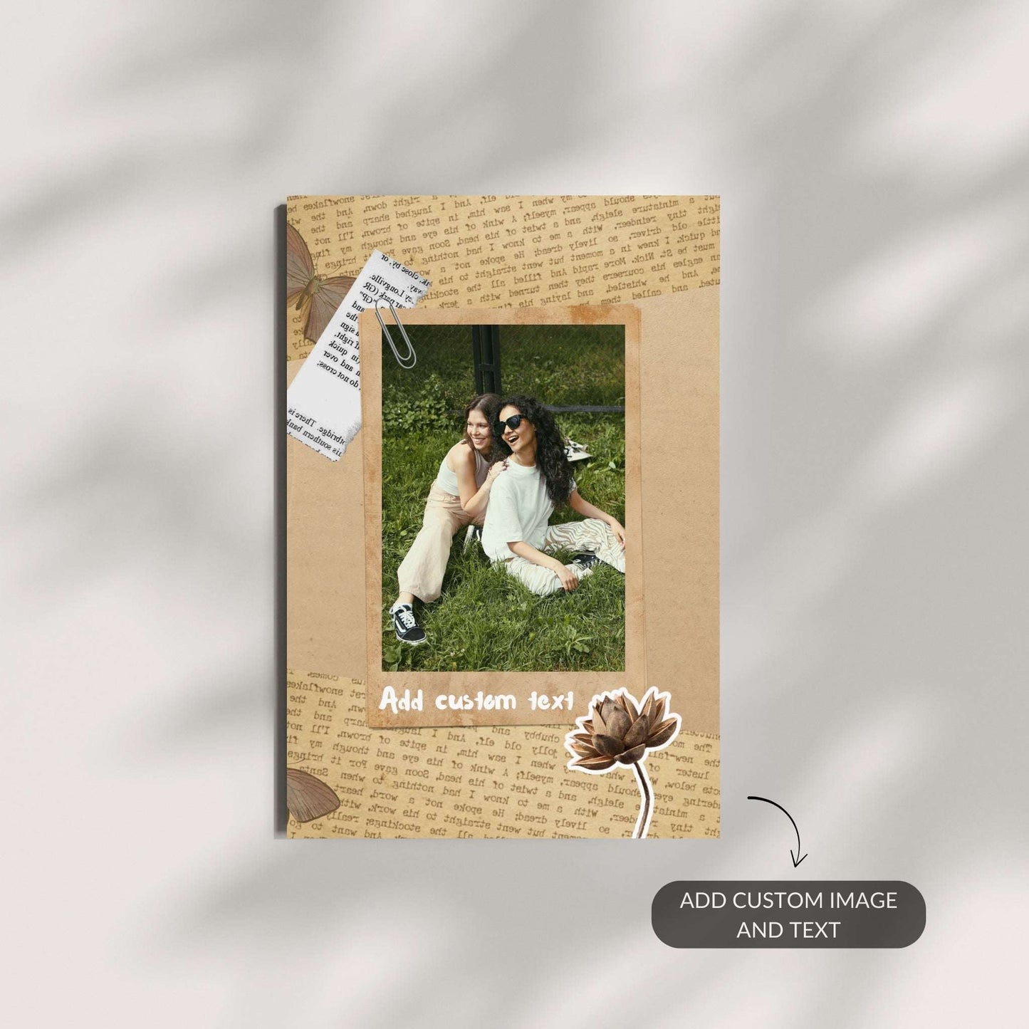 Timeless Bond – Custom Photo Metal Print
