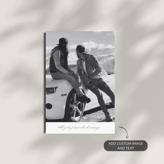 Timeless Touch - Custom Metal Print