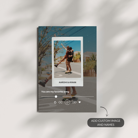 Favorite Song – Custom Metal Print