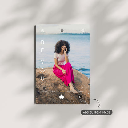 Be You - Custom Photo Metal Print