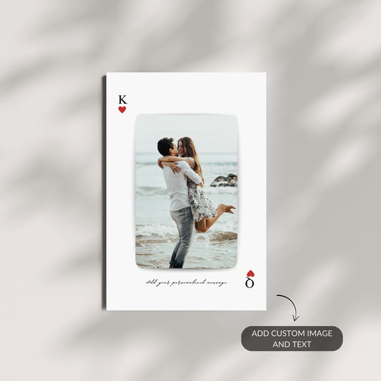 Love in the Cards - Custom Metal Print