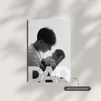 Forever Dad – Custom Photo Metal Print