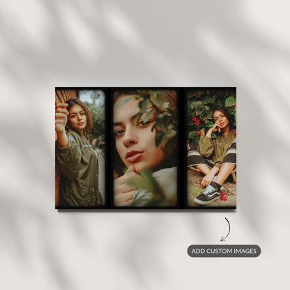 Custom Vintage Collage Metal Print