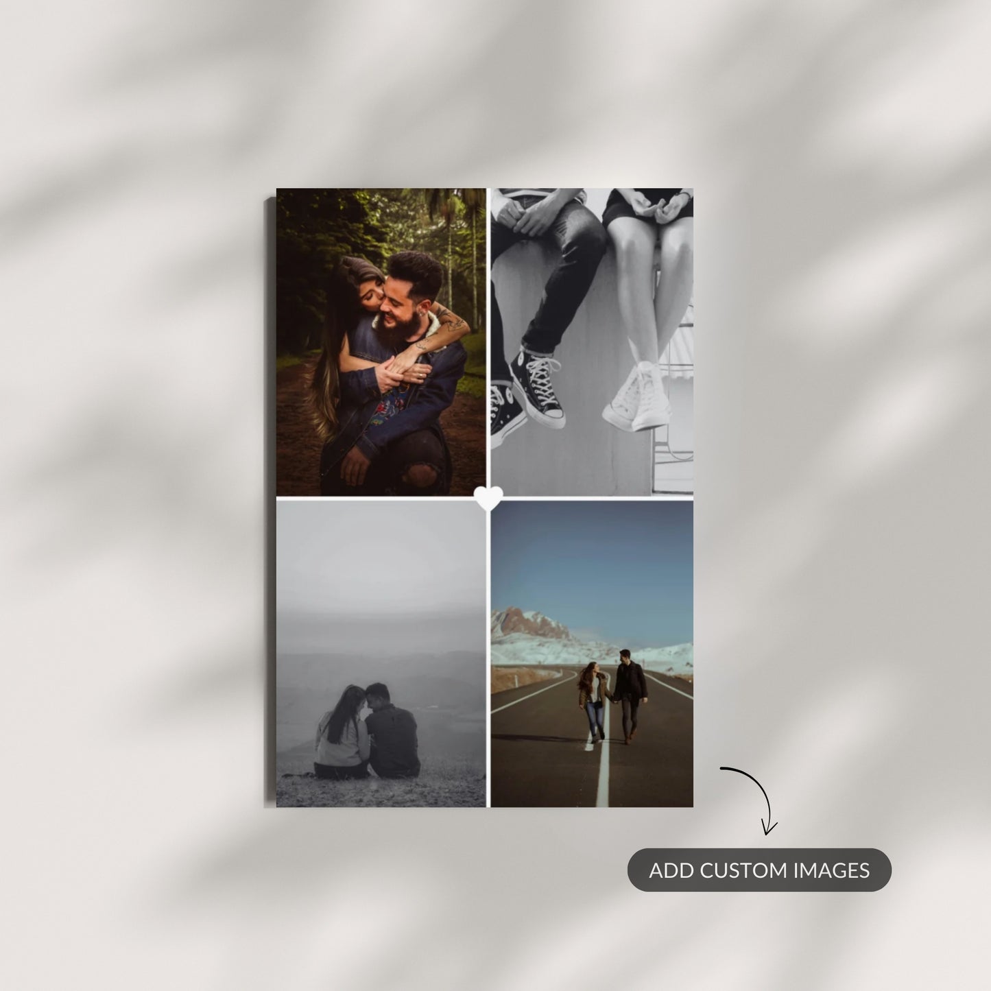 Fourfold Collage – Custom Photo Metal Print