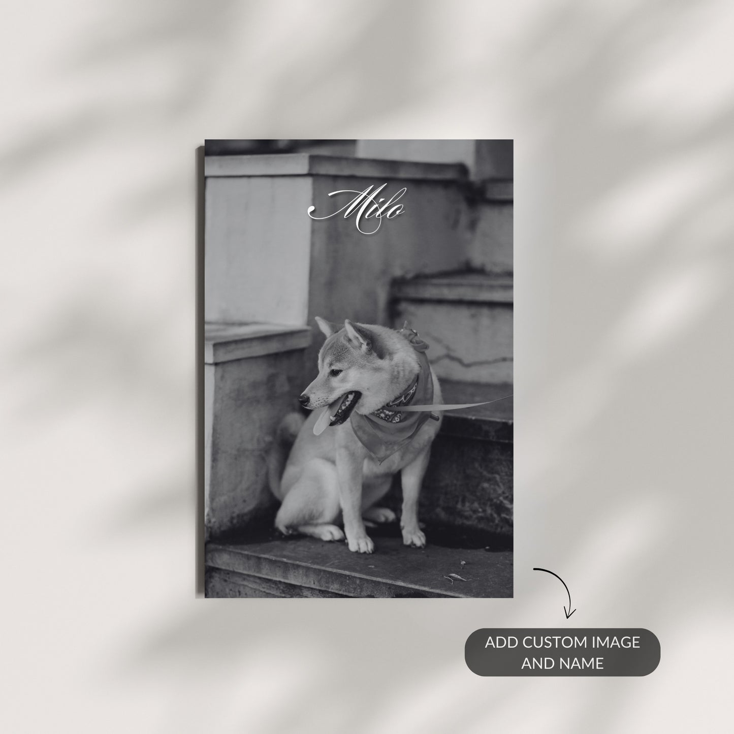 Cherished Companion – Custom Metal Print