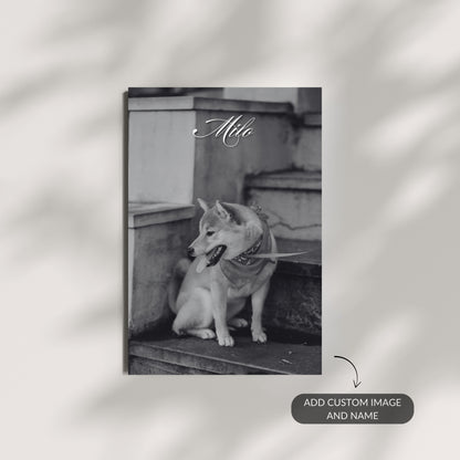 Cherished Companion – Custom Metal Print