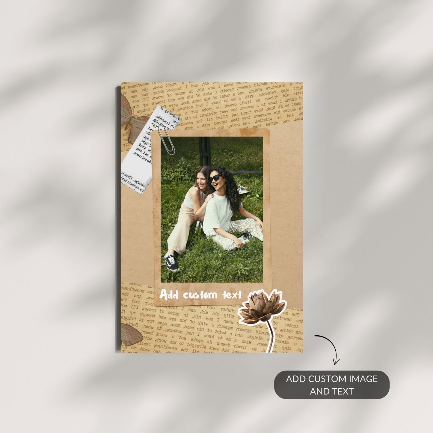 Timeless Bond – Custom Photo Metal Print