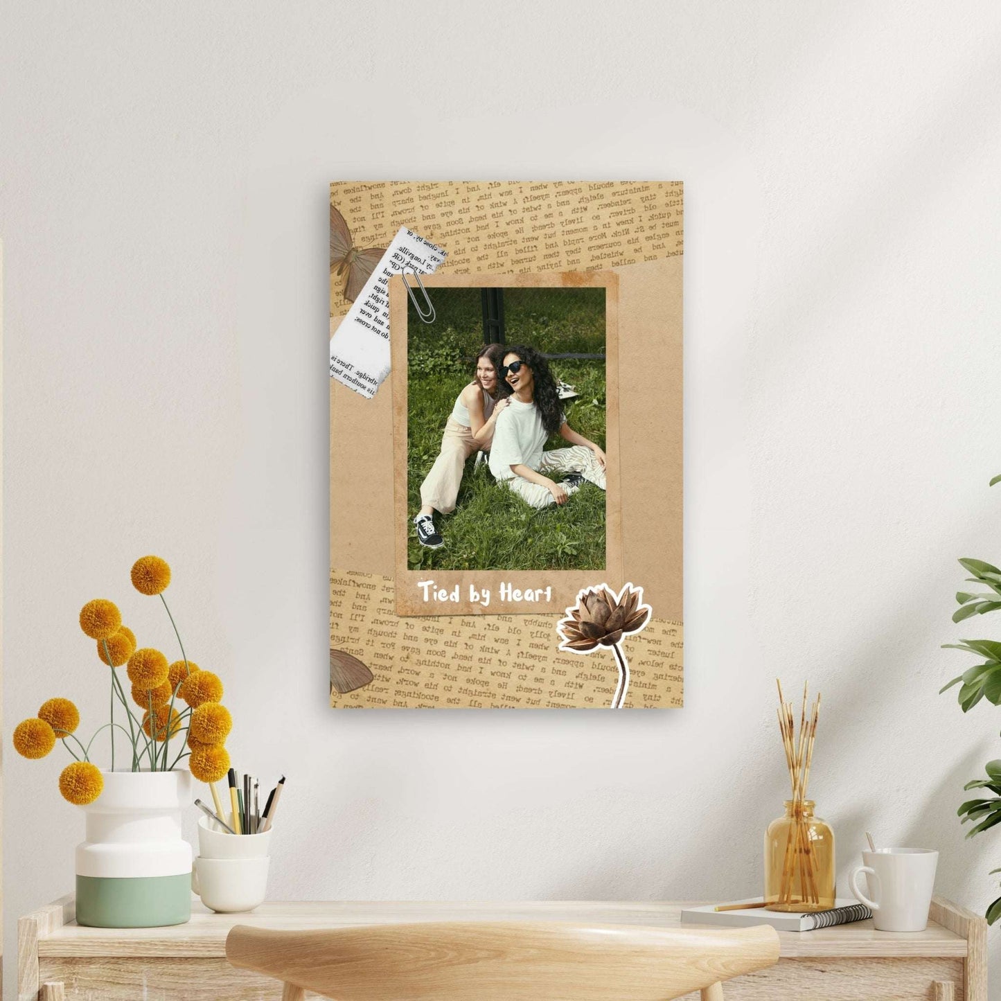 Timeless Bond – Custom Photo Metal Print