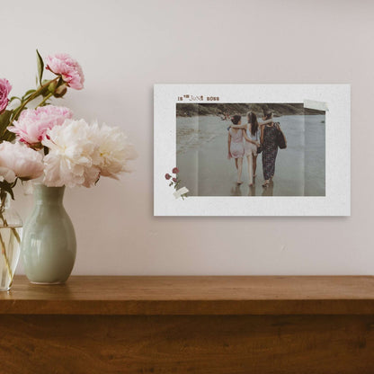 Taped in Time – Custom Metal Print